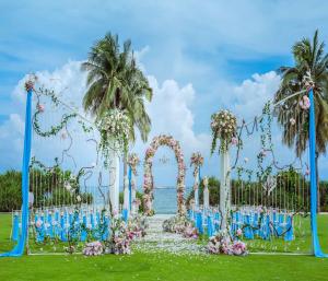 Zahrada ubytování Hilton Sanya Yalong Bay Resort & Spa