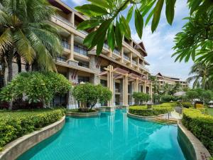 Bazén v ubytování Hilton Sanya Yalong Bay Resort & Spa nebo v jeho okolí