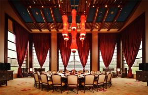 Posezení v ubytování Hilton Tianjin Eco-City + 27 fotografií