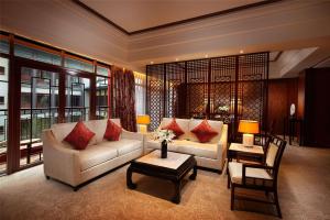 Khu vực ghế ngồi tại Hilton Tianjin Eco-City