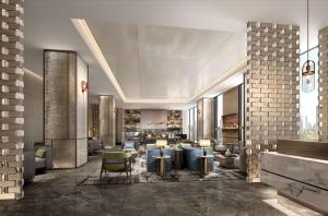 Posezení v ubytování Doubletree By Hilton Xian Fengdong