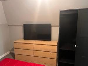 TV a/nebo společenská místnost v ubytování Guest House