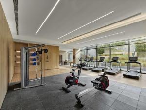 Fitness centrum a/nebo fitness zařízení v ubytování Doubletree By Hilton Beijing Badaling