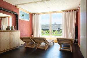 Balkón nebo terasa v ubytování Retreat Lodge Schürmatt -Leben wie SchweizerInnen