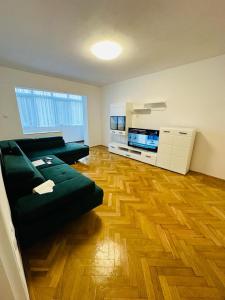 TV a/nebo společenská místnost v ubytování Casa Blidariu