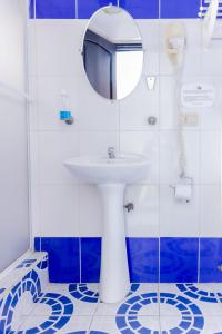 Vannituba majutusasutuses Hostal Antares