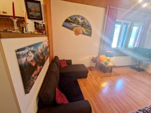 Posezení v ubytování Séjour confortable à l'appartement à Bellevue
