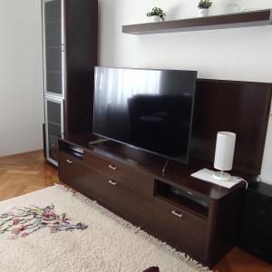 A television and/or entertainment centre at Kuća za odmor Ruža, Vinkovci