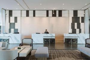 Khu vực ghế ngồi tại Hilton Lijiang