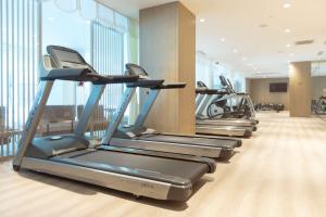 Phòng/tiện nghi tập thể dục tại Hilton Lijiang