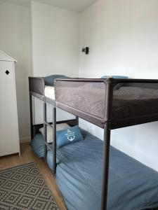 Posteľ alebo postele v izbe v ubytovaní La cale du bord de mer