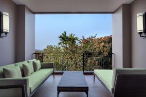 Hilton Goa Resort Candolim的休息区