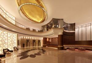 Posezení v ubytování Hilton Jaipur + 37 fotografií