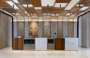Lobby/Rezeption in der Unterkunft Hilton Garden Inn Jakarta Taman Palem