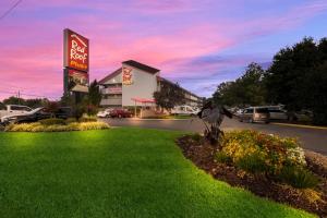 Κήπος έξω από το Red Roof Inn PLUS+ Nashville Airport
