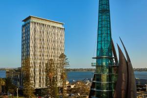 Nespecifikovaný výhled na destinaci Perth nebo výhled na město při pohledu z hotelu