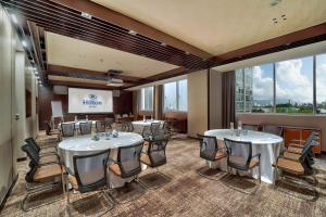 Hilton Da Nang的休息区