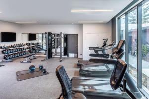 Das Fitnesscenter und/oder die Fitnesseinrichtungen in der Unterkunft DoubleTree By Hilton Auckland Karaka