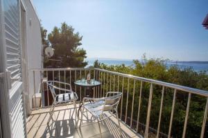 Balkón alebo terasa v ubytovaní Apartments by the sea Baska Voda, Makarska - 16378