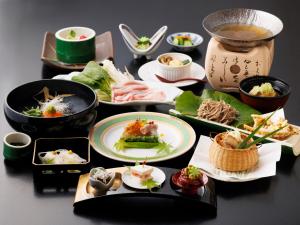 Φαγητό σε αυτό το ryokan ή κάπου εκεί κοντά