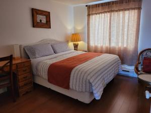 Postel nebo postele na pokoji v ubytování Croft Inn Motel