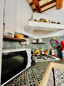 Dapur atau dapur kecil di Cortile Padre Vincenzo