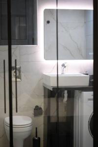 Koupelna v ubytování Etheras Luxury apartment