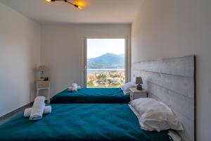 Postel nebo postele na pokoji v ubytování Casa a cucina