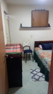 Postel nebo postele na pokoji v ubytování Habitación #1 prado centro