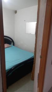 Postel nebo postele na pokoji v ubytování Habitación #1 prado centro