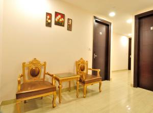 Posezení v ubytování Hotel Kings Inn, Karol Bagh, New Delhi