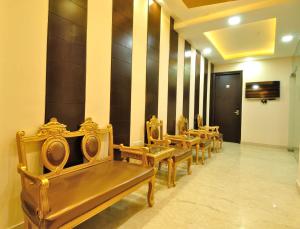 Posezení v ubytování Hotel Kings Inn, Karol Bagh, New Delhi