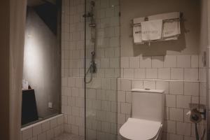 Koupelna v ubytování Hotel Mokozoyo