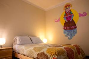 Ένα ή περισσότερα κρεβάτια σε δωμάτιο στο Bear Packer Hostel