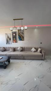 Een zitgedeelte bij Appartement Wow