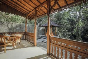 Balkón nebo terasa v ubytování Portobello Villa Ubud