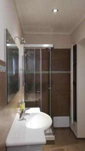 Koupelna v ubytování Candelieri Suites