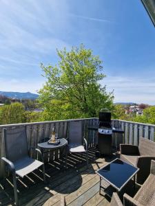 Balkón nebo terasa v ubytování Apartmá SunGarden Liberec