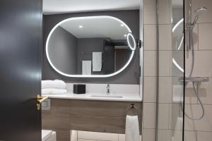 Koupelna v ubytování Hilton Glasgow