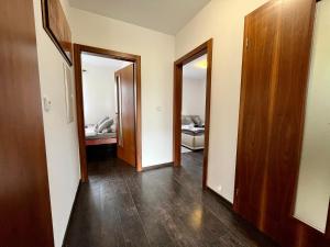 Postel nebo postele na pokoji v ubytování Chalupa na Končinách