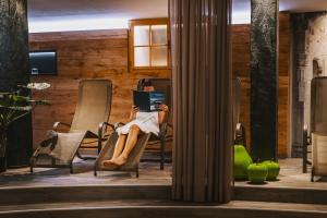 Część wypoczynkowa w obiekcie Hotel Flachauerhof