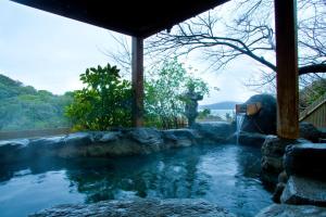 Paesaggio naturale nelle vicinanze del ryokan