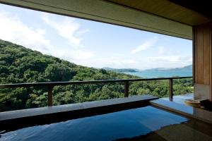 Paesaggio naturale nelle vicinanze del ryokan