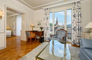 Posezení v ubytování Colombi Hotel