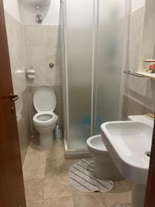 Koupelna v ubytování La casa nel Feudo
