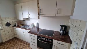 Η κουζίνα ή μικρή κουζίνα στο Ferienwohnung Friedenau