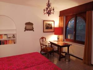 Una cama o camas en una habitación de Auf dem Regenbogen