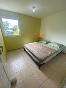 Postel nebo postele na pokoji v ubytování Appartement F2 avec piscine
