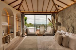 Postel nebo postele na pokoji v ubytování Nuba Istanbul