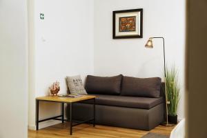 Χώρος καθιστικού στο Studio Apartment Gea - Peaceful & Quiet - Queen Bed, Modern, Parking